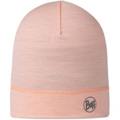 Czapka zimowa z Merino BUFF Merino Lightweight Beanie Solid. Czerwone czapki zimowe Buff, bez wzorów, z neoprenu, sportowe. W wyprzedaży za 116.91 zł.