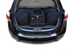 Torby Do Bagażnika Nissan Murano 2008-2015 4Szt Kjust. Czarne torby podróżne KJUST, bez wzorów, z kauczuku. Za 1,330.00 zł.