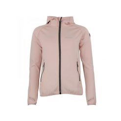 Kurtka damska Peak Mountain Polarshel Acampowz. Czarne kurtki Peak Mountain, xl, bez wzorów, bez kaptura. W wyprzedaży za 152.50 zł.
