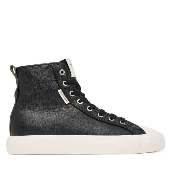 Trampki Calvin Klein. Czarne trampki Calvin Klein, bez wzorów, bez zapięcia. Za 409.99 zł.
