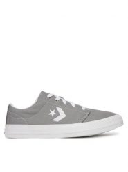 Converse Tenisówki LS VULC OX A15626C Szary. Szare trampki Converse, bez wzorów, z materiału, bez zapięcia. Za 219.99 zł.
