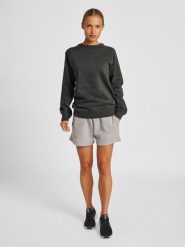 Bluza damska Hummel Red Classic. Czarne bluzy z kapturem Hummel, s, bez wzorów, z bawełny, bez kaptura, na fitness i siłownię. Za 149.50 zł.