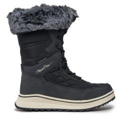 Śniegowce ALPINE PRO. Czarne śniegowce Alpine Pro, bez wzorów, bez zapięcia. Za 469.99 zł.