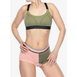 Stanik sportowy Ortovox 150 Essential Sports Top. Zielone biustonosze sportowe ORTOVOX, bez wzorów. Za 261.99 zł.