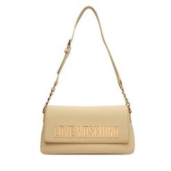 Torebka LOVE MOSCHINO. Brązowe torebki klasyczne Love Moschino, bez wzorów, klasyczne, bez dodatków. Za 809.99 zł.