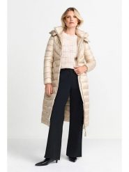 Rich & Royal Płaszcz pikowany w kolorze beżowym rozmiar: 40. Brązowe płaszcze Rich & Royal, bez wzorów, bez kaptura. Za 545.19 zł.