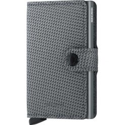 Secrid portfel kolor szary. Szare portfele Secrid, bez wzorów, z materiału. Za 329.99 zł.