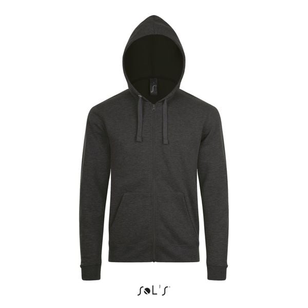 Bluza z kapturem Sol's Stone. Czerwone bluzy SOL'S, s, bez wzorów, z bawełny, bez ramiączek, z kapturem. Za 131.70 zł.