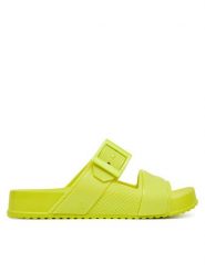 Melissa Klapki Melissa Cozy Connection Slide Ad M 35832 Zielony. Zielone klapki Melissa, bez wzorów, z tworzywa sztucznego, bez obcasa, bez zapięcia. Za 199.99 zł.
