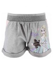 Disney Frozen Szorty "Kraina Lodu" w kolorze szarym rozmiar: 128. Szare szorty Disney Frozen, bez wzorów, z bawełny. Za 52.92 zł.