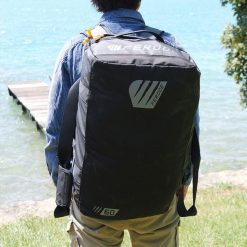 Plecak podróżny Duffel 60L – Czarny. Czarne plecaki FEROCE, bez wzorów, bez dodatków. Za 422.55 zł.