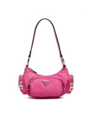 Guess Torebka Eco Gemma (EY) Mini-Bags HWEYG8 39571 Różowy. Czerwone torebki klasyczne Guess, z aplikacjami, z materiału, bez dodatków. Za 249.99 zł.
