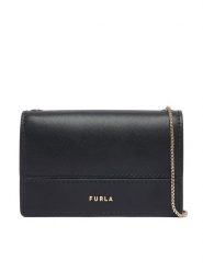 Furla Torebka Lia M WP00609 BX3104 CN O6000 Czarny. Czarne torebki klasyczne Furla, bez wzorów, ze skóry, bez dodatków. Za 584.99 zł.