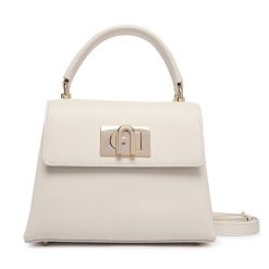 Torebka Furla. Białe torebki klasyczne Furla, bez wzorów, klasyczne, bez dodatków. Za 1,719.00 zł.