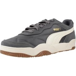Buty sportowe Puma Tifosi SD. Brązowe buty treningowe Puma, bez wzorów, z jeansu, bez zapięcia, trekkingowe. Za 229.00 zł.