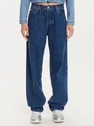 Calvin Klein Jeans Jeansy 90's J20J223996 Niebieski Loose Fit. Niebieskie jeansy Calvin Klein Jeans, s, bez wzorów, z bawełny. Za 299.99 zł.
