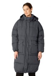 Ilse Jacobsen Płaszcz pikowany w kolorze antracytowym rozmiar: XL/XXL. Czarne płaszcze Ilse Jacobsen, xl, bez wzorów, bez kaptura. Za 404.99 zł.