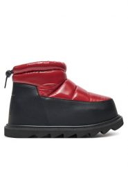 United Nude Botki Zembla Bubble Bootie 10884839190 Czerwony. Czerwone botki United Nude, bez wzorów, z materiału, bez obcasa, na koturnie, bez zapięcia. Za 739.99 zł.