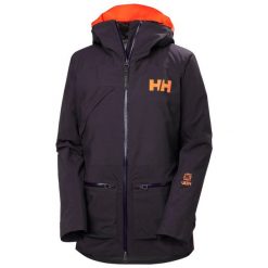 Damska kurtka narciarska Helly Hansen Lifaloft 3.0. Fioletowe kurtki narciarskie Helly Hansen, na zimę, bez wzorów, z puchu, bez kaptura, narciarskie. W wyprzedaży za 1,511.75 zł.
