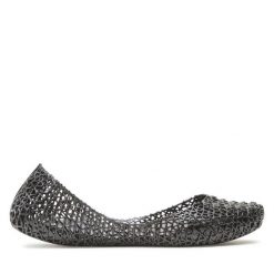 Baleriny Melissa. Czarne baleriny Melissa, bez wzorów, bez obcasa, bez zapięcia. Za 229.99 zł.