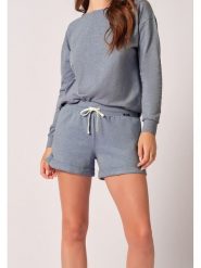 Skiny Szorty dresowe w kolorze błękitnym rozmiar: 36. Niebieskie szorty Skiny, bez wzorów, z dresówki. Za 73.99 zł.