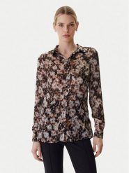 Guess Koszula W6RH73 WDW82 Brązowy Regular Fit. Brązowe koszule Guess, xl, z aplikacjami, z syntetyku, bez kołnierzyka, bez ramiączek. Za 349.99 zł.