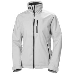 Damska kurtka wodoodporna Helly Hansen Crew 2.0. Czarne kurtki Helly Hansen, na lato, m, bez wzorów, z materiału, sportowe, bez kaptura. Za 739.25 zł.