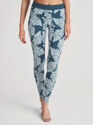 Calida Legginsy w kolorze zielonym rozmiar: XS. Zielone legginsy Calida, bez wzorów. Za 66.31 zł.