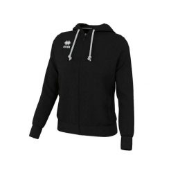 Bluza damska Errea wita. Czarne bluzy bez kaptura ERREA, bez wzorów, z bawełny, bez kaptura, do piłki nożnej. Za 331.50 zł.
