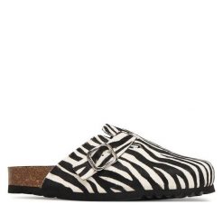 Klapki Scholl. Klapki Scholl, bez wzorów, bez obcasa, bez zapięcia. Za 589.99 zł.