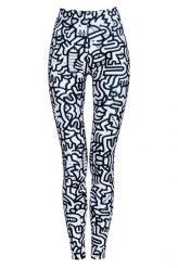 Legginsy sportowe damskie DEEP TRIP Dudle. Czarne legginsy DEEP TRIP, bez wzorów, z elastanu, sportowe. Za 179.00 zł.