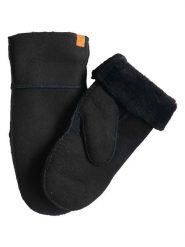 Kaiser Naturfellprodukte Wełniane rękawiczki w kolorze czarnym rozmiar: 7. Czarne rękawiczki Kaiser Naturfellprodukte, bez wzorów, z materiału. Za 205.45 zł.