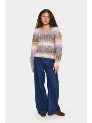 SAINT TROPEZ Sweter ze wzorem rozmiar: XS. Swetry Saint Tropez, xs, bez wzorów, ze splotem, bez ramiączek. Za 165.99 zł.