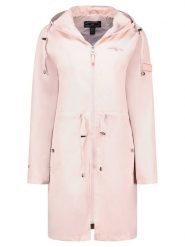 Geographical Norway Parka "Dagny" w kolorze jasnoróżowym rozmiar: M. Różowe płaszcze Geographical Norway, m, z aplikacjami, bez kaptura. Za 202.03 zł.