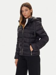 Gaudi Kurtka zimowa 521BD35002 Czarny Regular Fit. Czarne kurtki Gaudi, na zimę, bez wzorów, z syntetyku, bez kaptura. Za 419.99 zł.