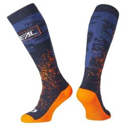Skarpety narciarskie snowboardowe unisex O'neal Pro Sock. Brązowe skarpetki O'NEAL, bez wzorów, z elastanu. Za 69.00 zł.