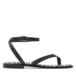 Sandały Pepe Jeans. Czarne sandały Pepe Jeans, bez wzorów, z jeansu, bez obcasa, na płaskiej podeszwie, bez zapięcia. Za 199.99 zł.