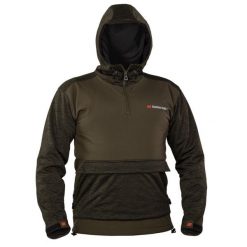 Softshell Bluza wędkarska z kapturem. Zielone bielizna termoaktywna damska TANDEM BAITS, bez wzorów, z polaru, z kapturem. Za 297.29 zł.