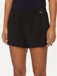 Calvin Klein Underwear Szorty piżamowe 000QS7190E Czarny Relaxed Fit. Czarne piżamy Calvin Klein Underwear, xl, bez wzorów, bez kołnierzyka, bez ramiączek. Za 169.99 zł.