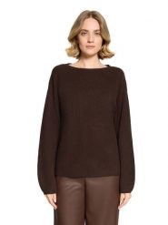 Betty Barclay Sweter w kolorze brązowym rozmiar: 42. Brązowe swetry Betty Barclay, bez wzorów, bez ramiączek. Za 244.95 zł.