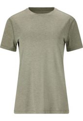 Koszulka damska Endurance Alvaly Melange. Szare t-shirty sportowe Endurance, l, bez wzorów, z materiału, bez ramiączek, na fitness i siłownię. Za 82.50 zł.
