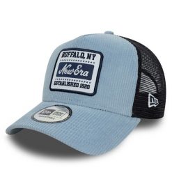 Czapka z daszkiem New Era. Niebieskie czapki z daszkiem New Era, bez wzorów. Za 129.99 zł.