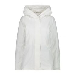 Damska kurtka wodoodporna CMP. Białe kurtki przeciwdeszczowe CMP, bez wzorów, bez kaptura. Za 670.00 zł.