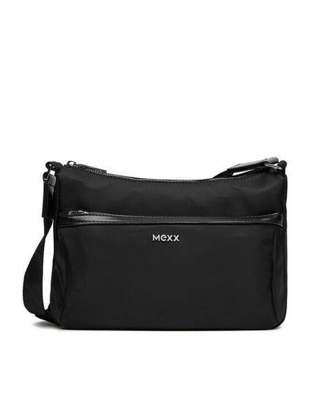 MEXX Torebka C-MEXX-L-009-08 Czarny. Czarne listonoszki Mexx, bez wzorów, z materiału, bez dodatków. Za 169.99 zł.