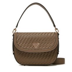 Torebka Guess. Brązowe torebki klasyczne Guess, z aplikacjami, klasyczne, bez dodatków. Za 379.99 zł.