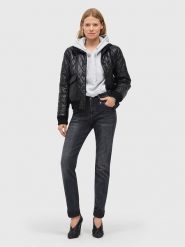 MAC Dżinsy "Rich" - Slim fit - w kolorze antracytowym rozmiar: 42/L30. Czarne jeansy MAC, l, z aplikacjami, ze skóry, klasyczne. Za 180.91 zł.