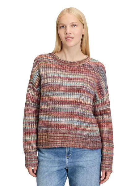 CARTOON Sweter ze wzorem rozmiar: 36. Swetry Cartoon, bez wzorów, ze splotem, bez ramiączek. Za 174.95 zł.