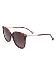Carolina Herrera Damskie okulary przeciwsłoneczne w kolorze jasnobrązowo-brązowym rozmiar: 55. Brązowe okulary przeciwsłoneczne carolina herrera, bez wzorów, z tworzywa sztucznego, szklane. Za 304.95 zł.