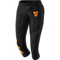 Legginsy fitness 3/4 damskie Smmash Leggings Fenix. Brązowe legginsy SMMASH, bez wzorów, sportowe. Za 129.00 zł.