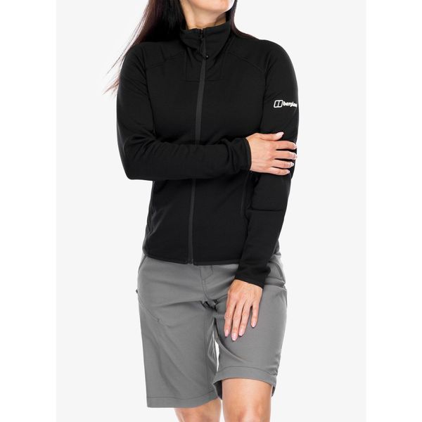 Polar damski Berghaus Mtn Seeker ST JKT. Czarne bluzy z polaru Berghaus, xl, bez wzorów, z polaru, trekkingowe. Za 644.99 zł.